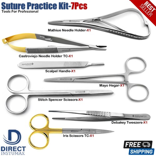 Pezzi kit pratica sutura - kit,