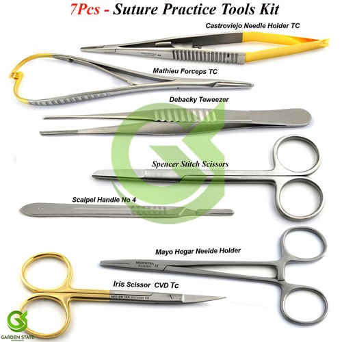 Pezzi kit pratica sutura - pezzi,